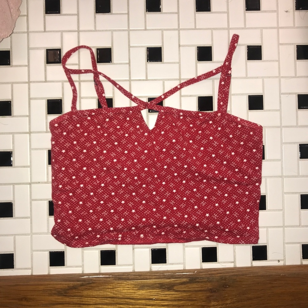 forever 21 red tank top